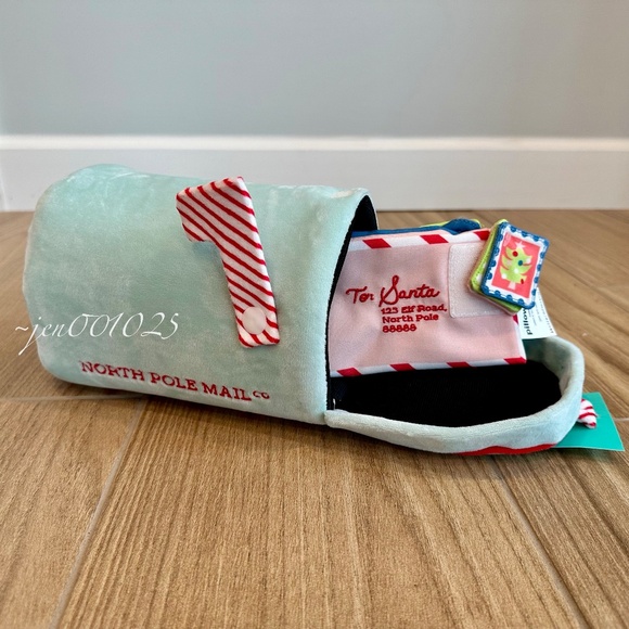Christmas Letters to Santa Mailbox Plush Play Set 7pc - Pillowfort - Picture 8 of 16